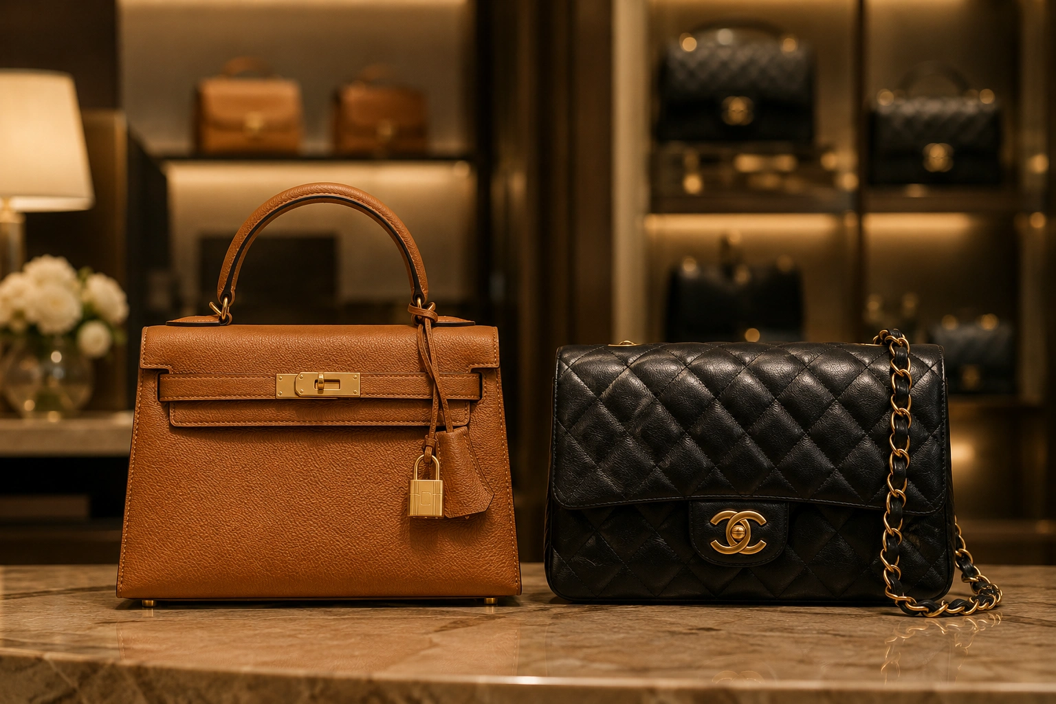 Hermès vs Chanel bag