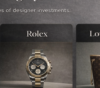 Luxury watch tile extracted from the reference design